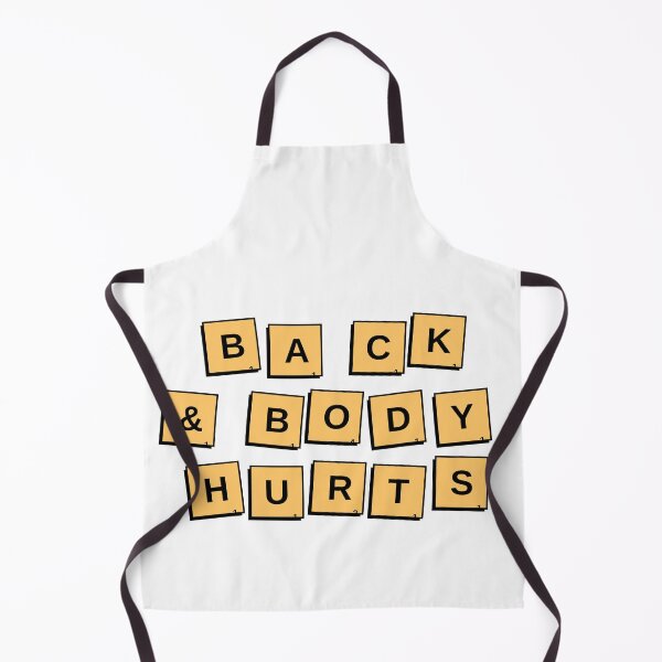 Item preview, Back & Body Hurts Funny Workout Parody , Funny Workout Gym Gift Idea , Funny Gift For Woman Gym designed and sold by BECOOOL.