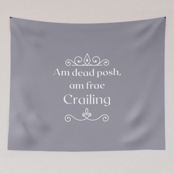 Item preview, Am dead posh, am frae Crailing  designed and sold by yourscotborders.