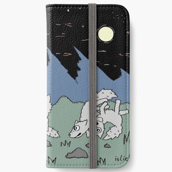 Wolfsrudel iPhone Flip-Case