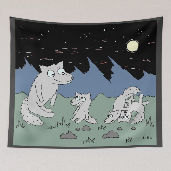 Item preview, Wolf pack designed and sold by islieb.
