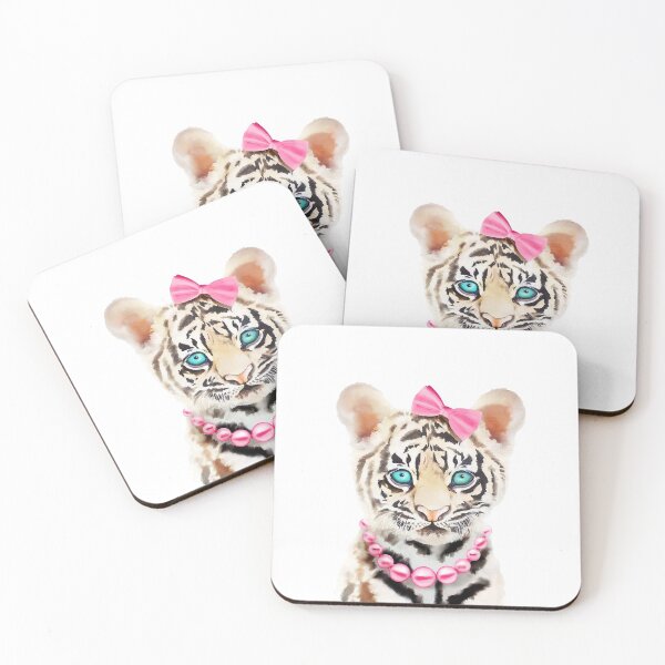 Item preview, Pink Tiger Fashionista designed and sold by SquinkCreative.