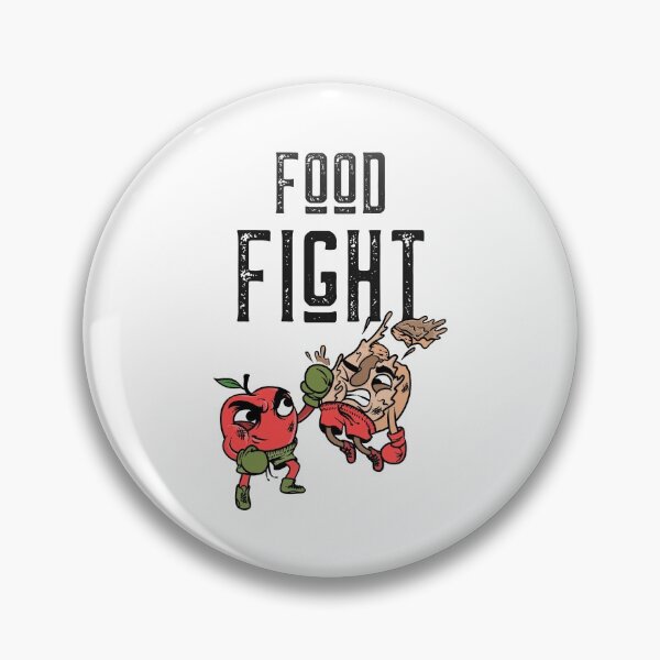Item preview, Food Fight! designed and sold by buddhabubbapod.