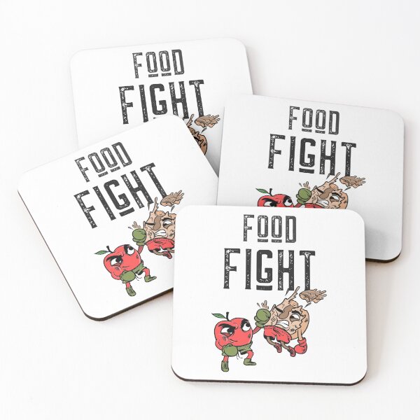 Item preview, Food Fight! designed and sold by buddhabubbapod.