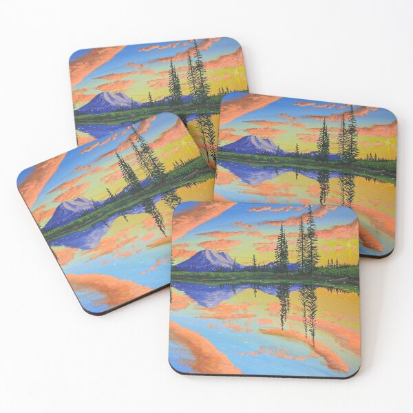 Item preview, Sunset Over Tahoma designed and sold by ChrisThomasArt.
