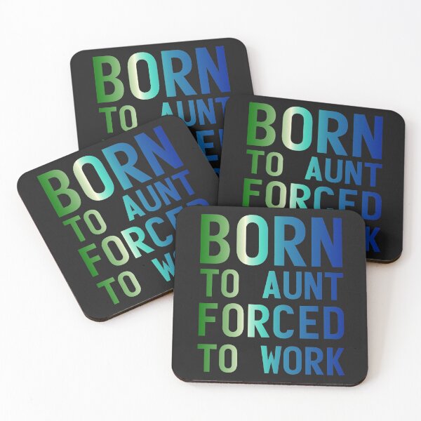 Item preview, BORN TO HUNT FORCED TO WORK designed and sold by manardesign.