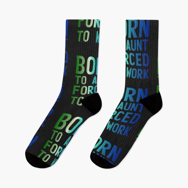 Item preview, BORN TO HUNT FORCED TO WORK designed and sold by manardesign.