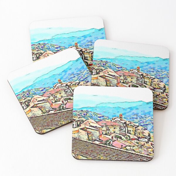 Item preview, Rocca Cilento: vista del pueblo designed and sold by Giuseppe Cocco.