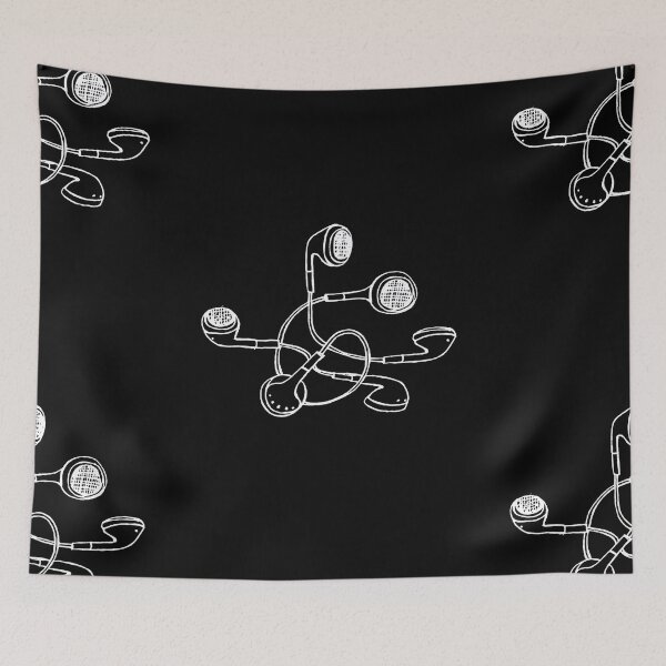 Item preview, Earbuds Earphones designed and sold by badlydrawnbabe.