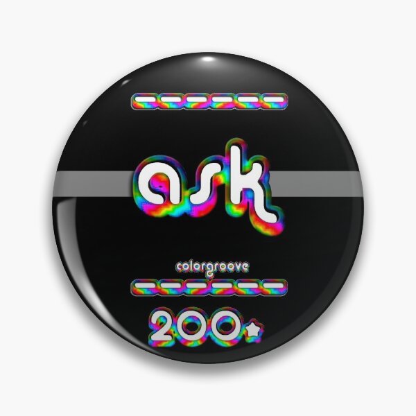Item preview, Ask 2000 Retro Rainbow Font designed and sold by oh-so.