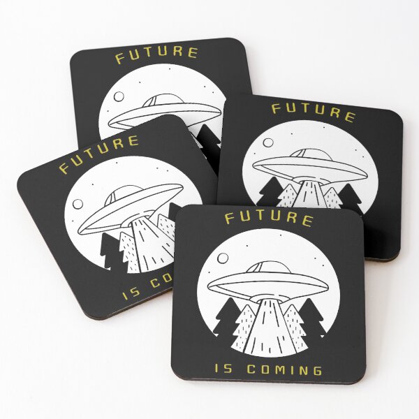 Item preview, Future is coming - Flying Saucers designed and sold by Arva-Designs.