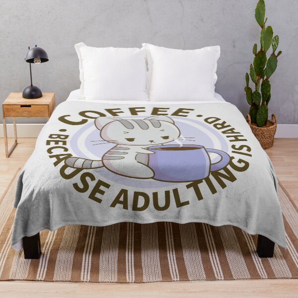 Item preview, COFFEE Because Adulting is Hard designed and sold by LuYukari.