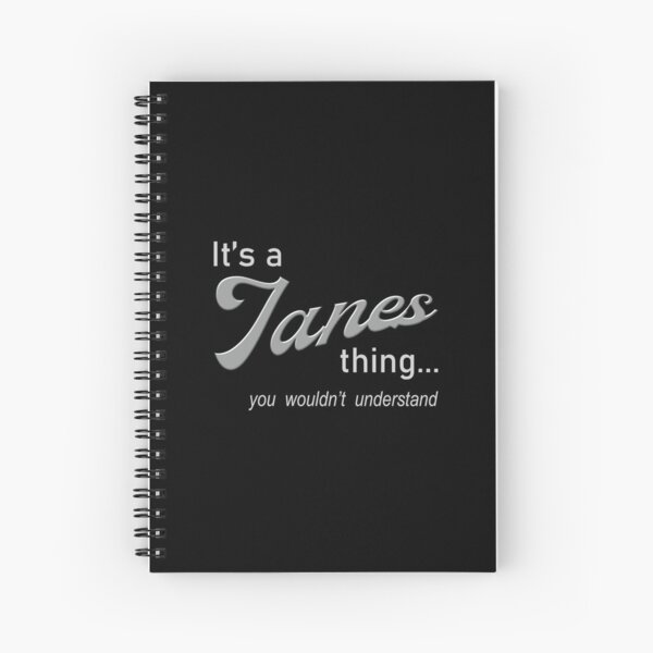 It's a Ianes Thing Spiral Notebook