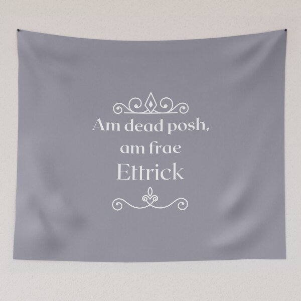 Item preview, Am dead posh, am frae Ettrick designed and sold by yourscotborders.