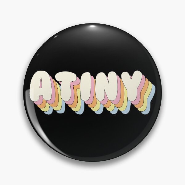 Item preview, Cute Atiny ATEEZ Fandom Name Text Pastel Rainbow designed and sold by SugarSaint.