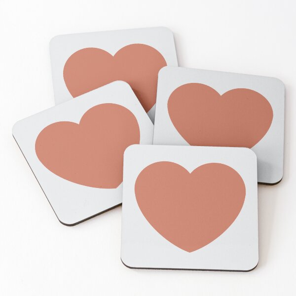 Item preview, Brown Heart designed and sold by Stitchmoji.