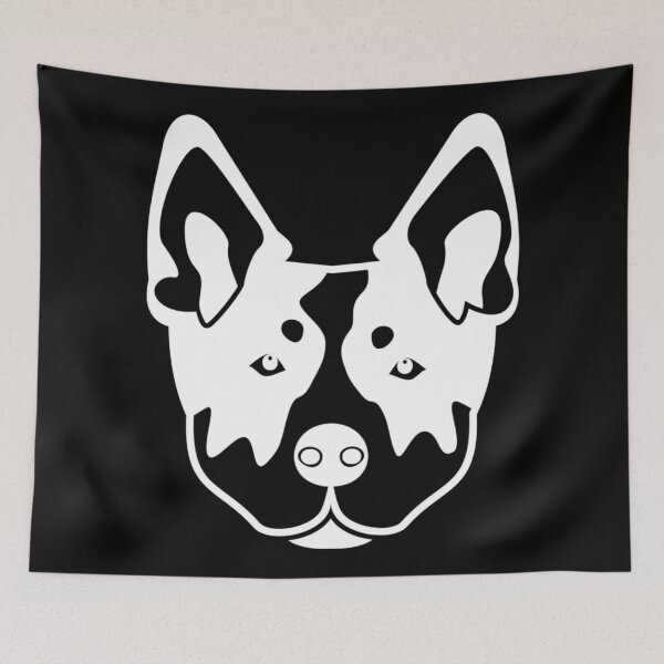 Item preview, Australian Cattle Dog Face designed and sold by Strings  Stan.