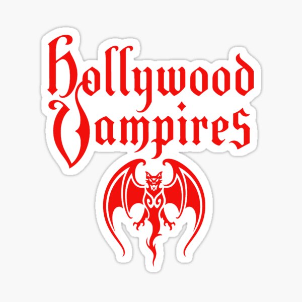 Hollywood Vampires Logo Sticker