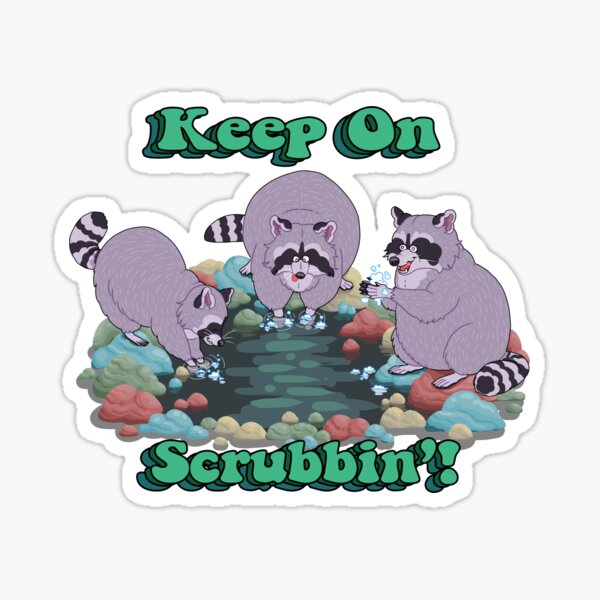 Wash Your Paws! Sticker