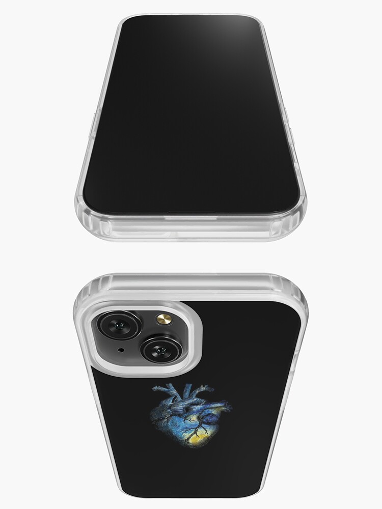 Van Gogh Starry Night Anatomical Heart iPhone Case for Sale by gezzoto