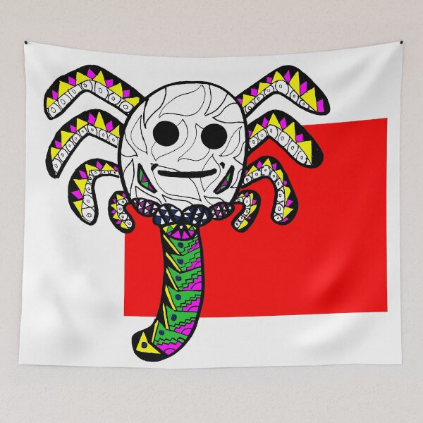 Item preview, facehugger alien ecopop with rasta patterns designed and sold by jorgelebeau.