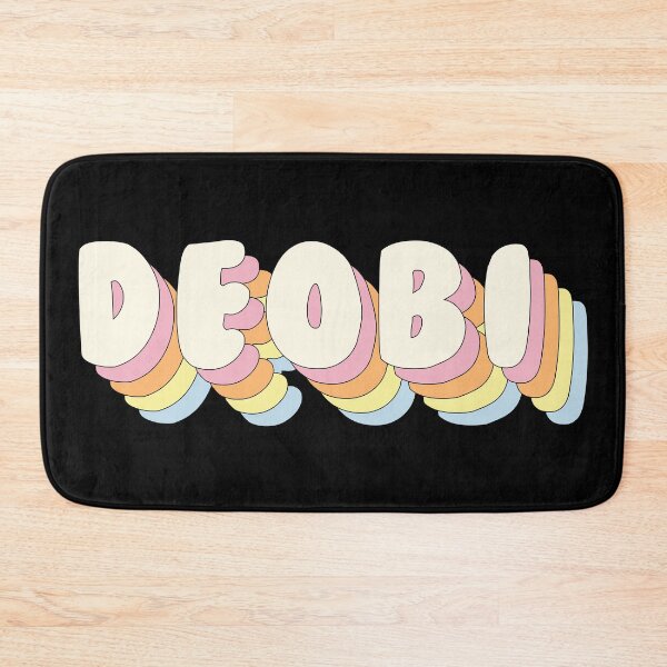 Item preview, THE BOYZ Deobi Fandom Text Retro Pastel Rainbow designed and sold by SugarSaint.