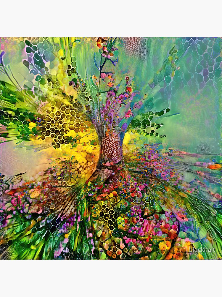 Deepdream abstraction by blackhalt