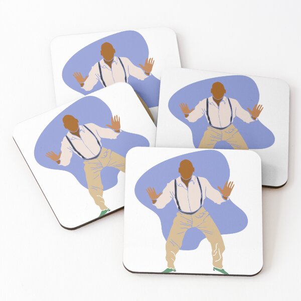 Item preview, Frankie Manning Doing Shim Sham Lindy Hop Swing Dancer Illustration designed and sold by yagmurh.
