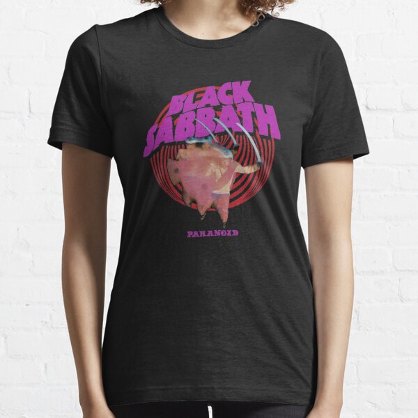 Purple Black Paranoid Essential T-Shirt