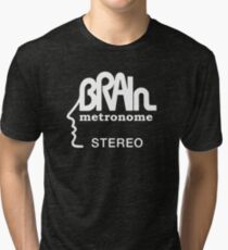 Brain Metronome Krautrock Stereo Tri-blend T-Shirt