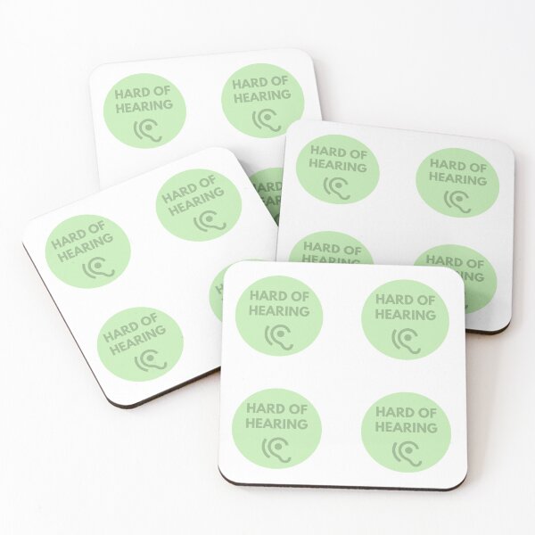 Item preview, I Am Hard of Hearing, Hearing Impaired Green Pack designed and sold by JessyDesigns.