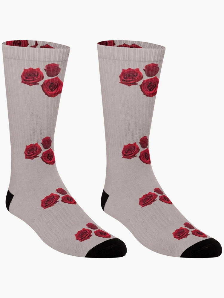 Thumbnail 3 of 5, Socks, Red Roses designed and sold by Lians.