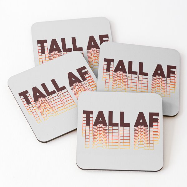 Item preview, Tall AF - Quote for tall people designed and sold by InkLove.