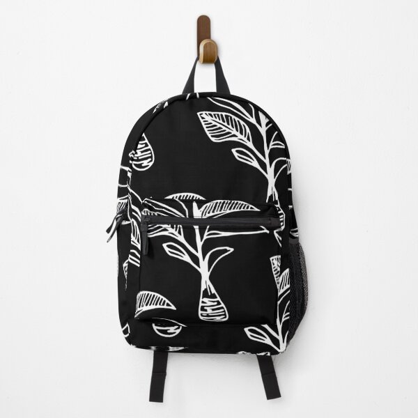 Item preview, tropical plant hawaii aloha print black and white designed and sold by maplunk.