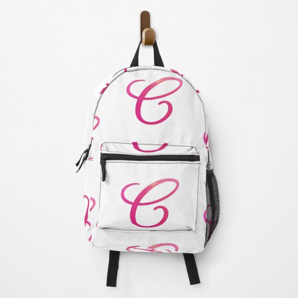 Item preview, Letter C Pink Color Monogram Script, Personalized Initial designed and sold by Star58.