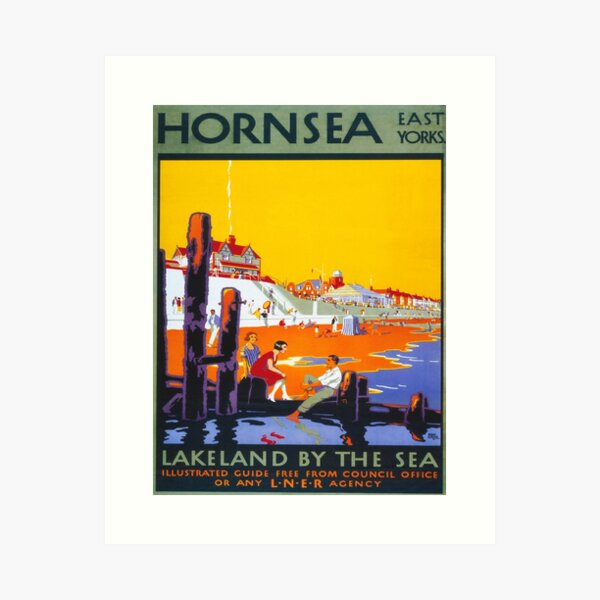 Aperçu de l'œuvre retro iconic Hornsea créée et vendue par CorasPosters.