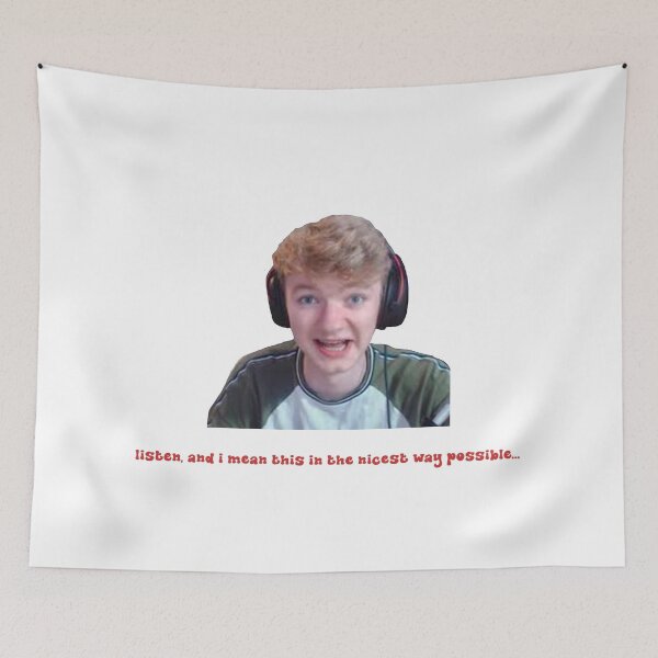 Item preview, TommyInnit: I Mean This In the Nicest Way Possible designed and sold by art-by-harmonie.