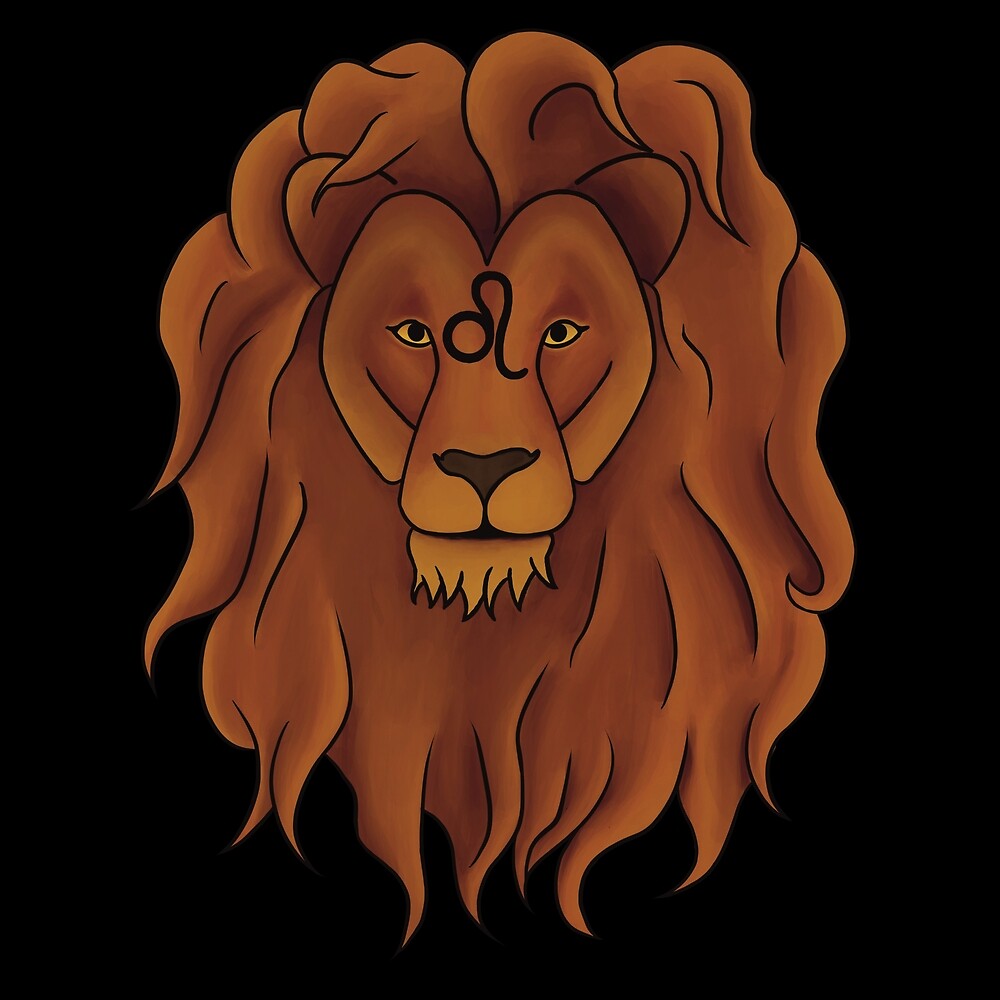 "Leo Print for Men and Women Gift Idea" by Compeer Redbubble