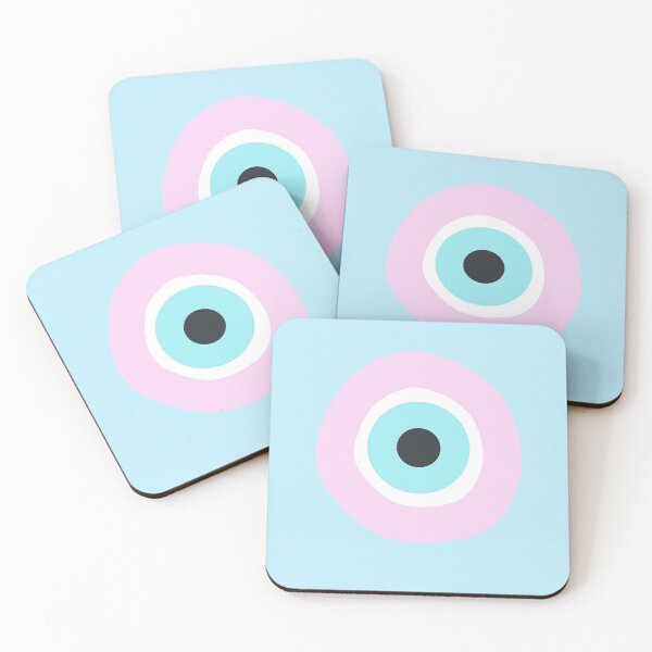 Item preview, Light Pink Evil Eye designed and sold by TheEyeAmongUs.