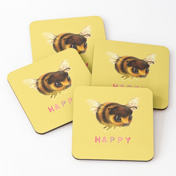 Item preview, Happy Fuzzy Bee designed and sold by iduzarts.