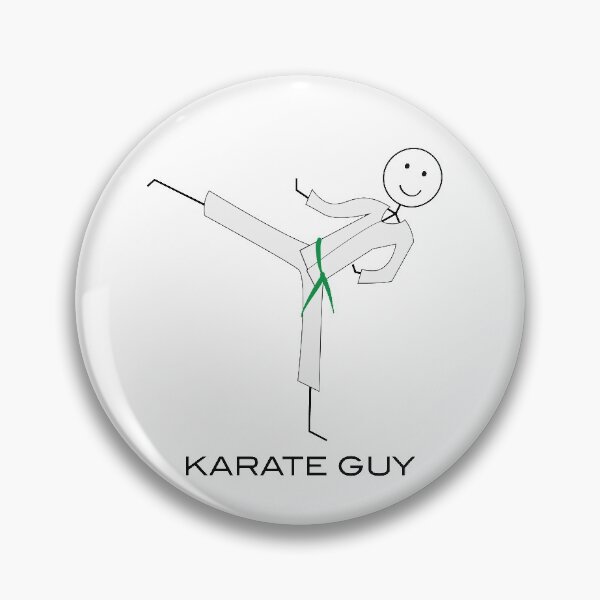Item preview, Funny Mens Green Belt Karate designed and sold by whyitsme.