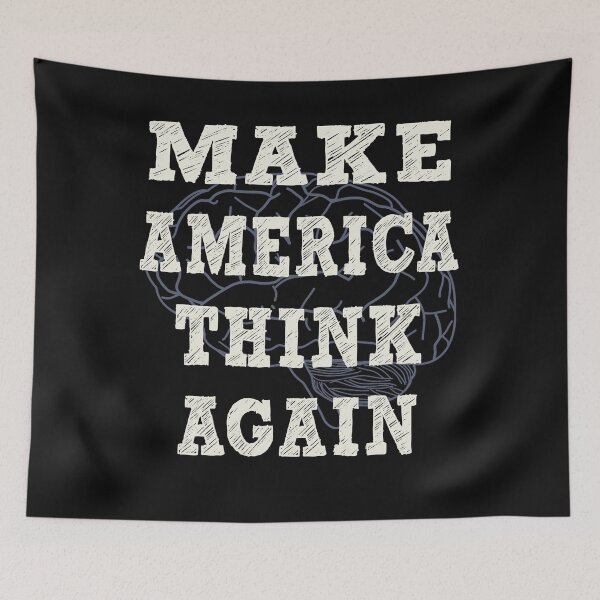 Item preview, Make America Think Again designed and sold by Original Cheddar.