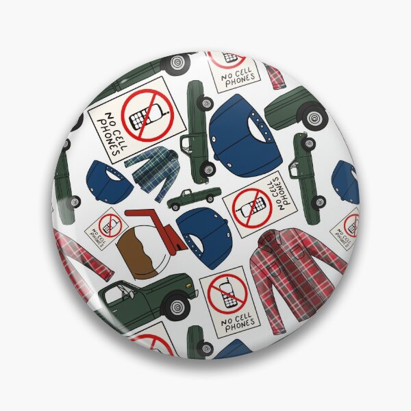 Item preview, Lukes Flannel Shirt Fan Pattern Icons All Over Print White Pack designed and sold by Sunny Collections.