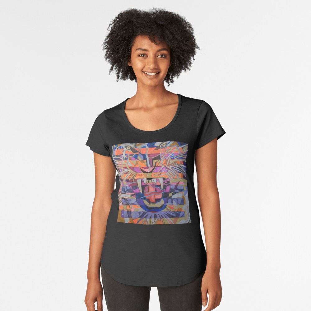 Hexagram 21-Shih Ho (Biting Through) Premium Scoop T-Shirt