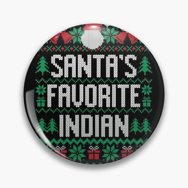 Item preview, Santa's Favorite Indian designed and sold by Americandude.
