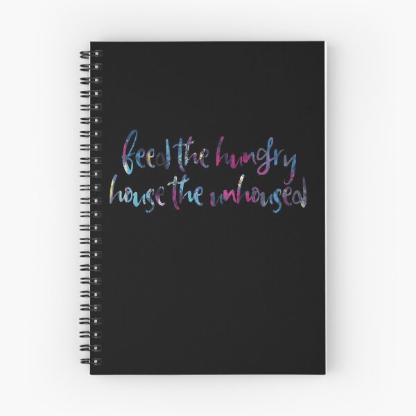Item preview, Feed the Hungry, House the Unhoused designed and sold by blue-jay-art.