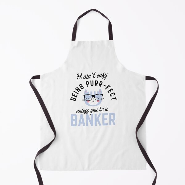 Item preview, Banker Cat Gifts for Cat Lovers - It ain't easy being Purr Fect designed and sold by betternotes.