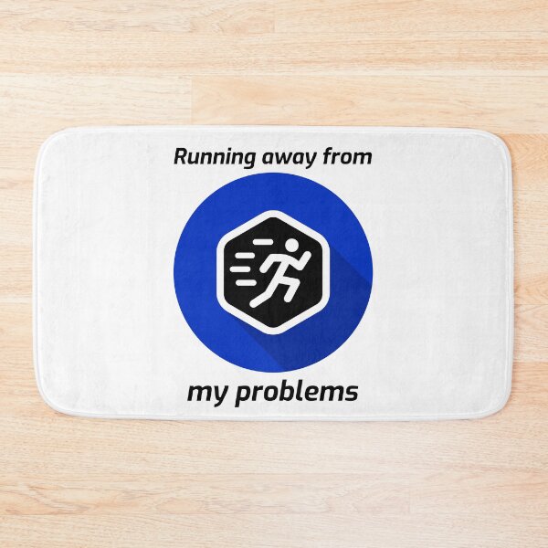 Item preview, Running Away From My Problems designed and sold by liftdesign.