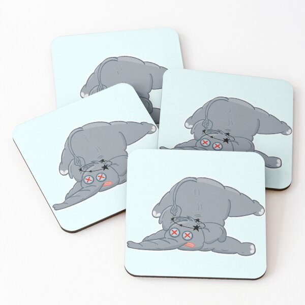 Item preview, Dizzy elephant designed and sold by SushiPugCo.