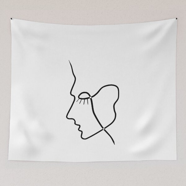 Item preview, One Line Face designed and sold by artago.