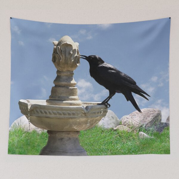 Item preview, Thirsty Blackbird designed and sold by heatherfriedman.